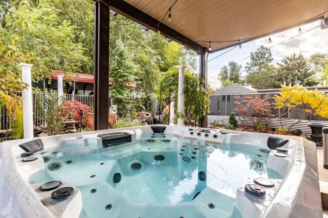 Oasis In The City Hot Tub, Pool Table, Koi Pond Salt Lake City Exterior foto